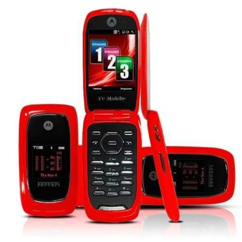 Celular Mp30 Ferrari I897 Desbloqueado 3chips Flip Tv Fm Mp3